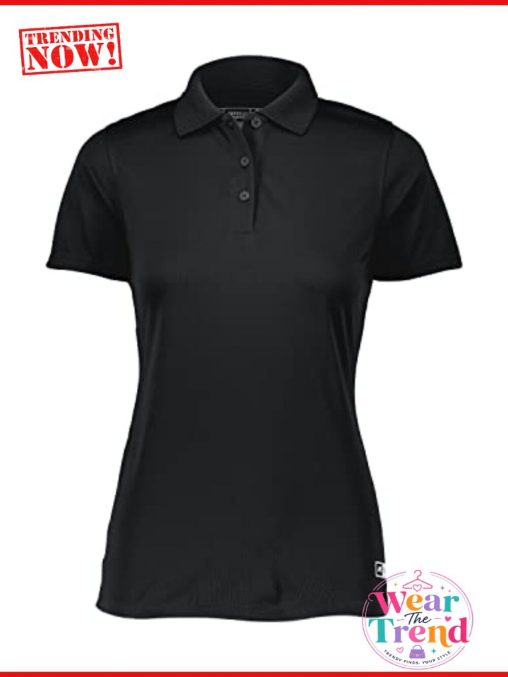 Women's Essential Polo Dri-Power Moisture Wicking Golf Shirt